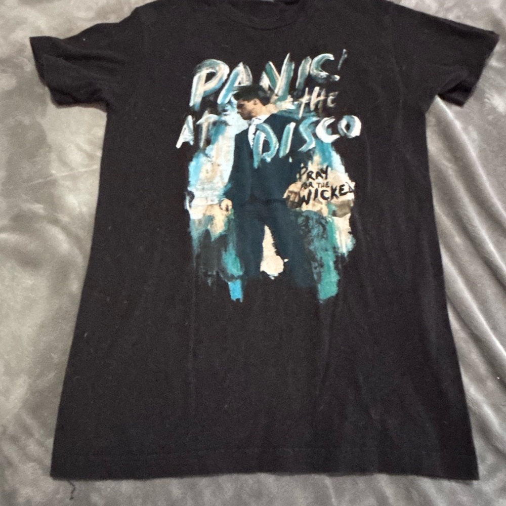 Panic! At The Disco Black Graphic T-Shirt